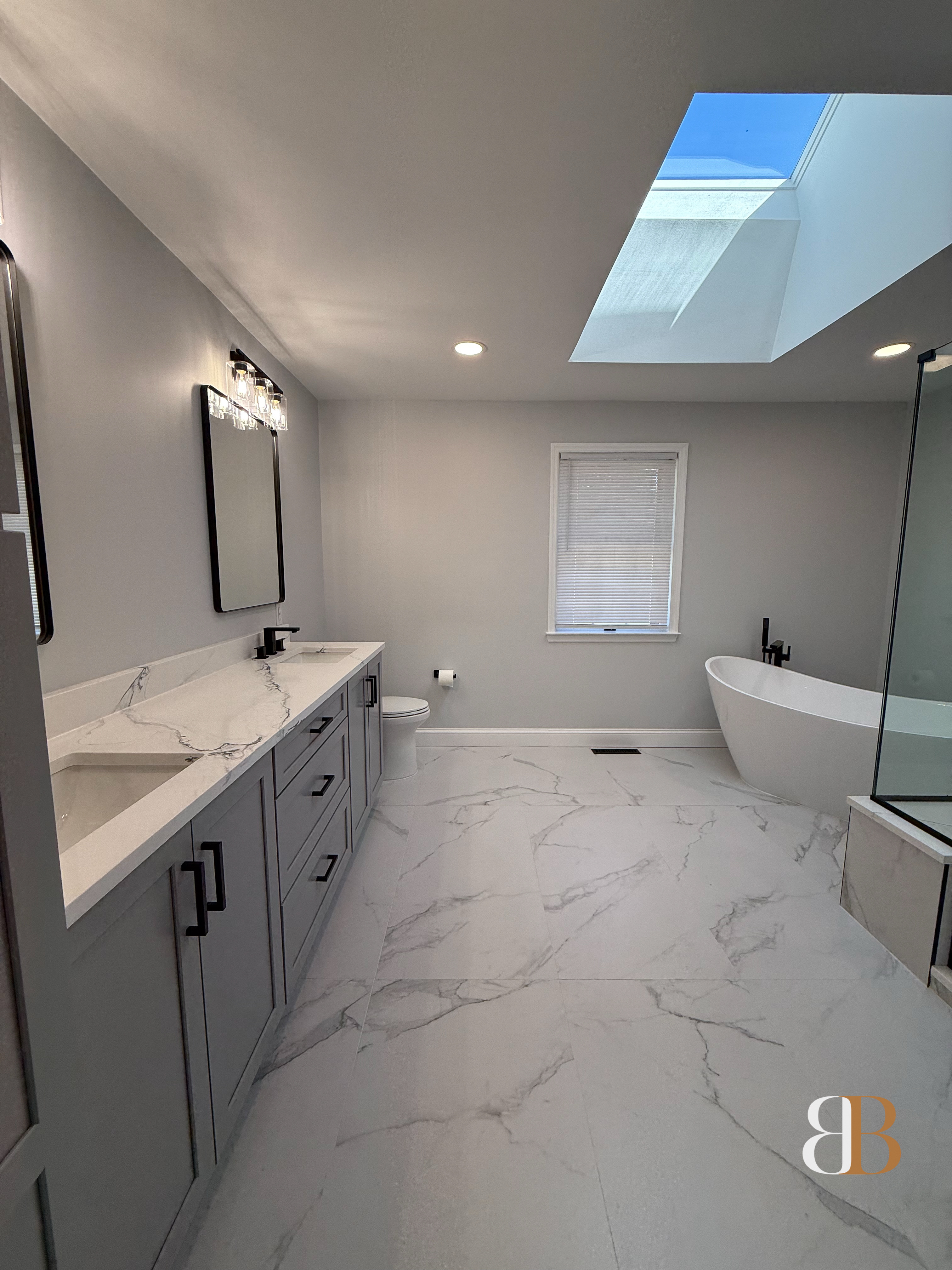 Classic bathroom remodel in Bryn Mawr by B&B Associates Creations — photo 3